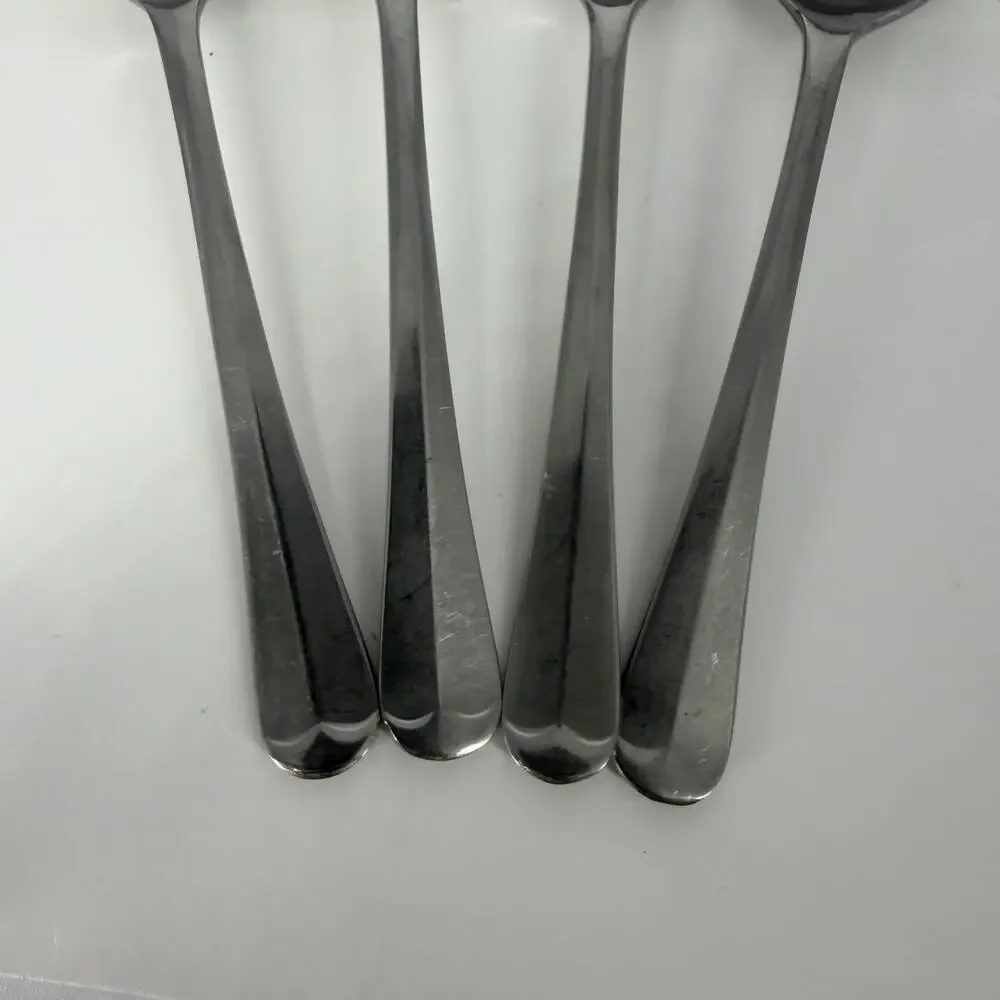 4X Tsp Cooper Bros QUEEN ANNE Stainless Teaspoons England